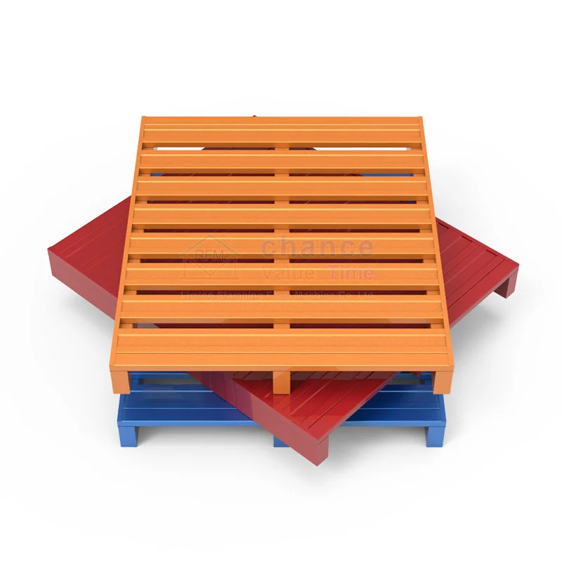 LOCKHEER Durable Heavy Duty Warehouse Pallet Reinforced Pallets Capacity Steel Export