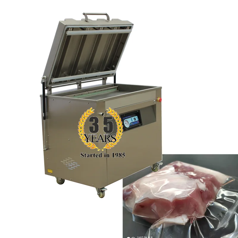 DZ-700 800 900 Single Chamber vacuum packing machine a emballer sous vide horizontal vacuum sealer