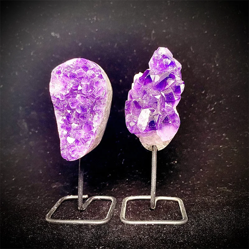 Natural Wholesale High Quality Popular Crystals Healing Stones Feng Shui Amethyst Cluster Ornaments For Gift