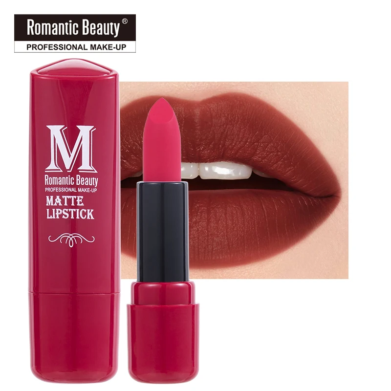 Waterproof High Pigmented Velvet Matte Diamond Cream Lipstick Private Label Luxury Lipstick