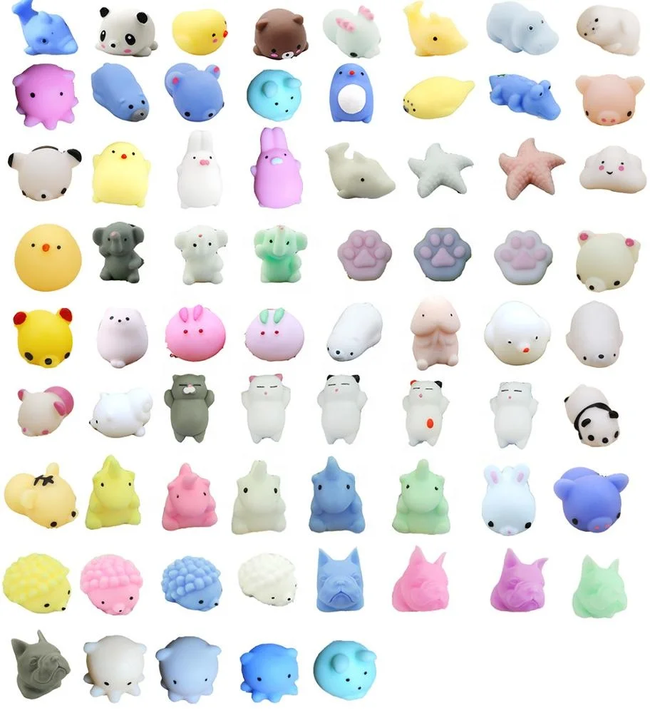  Лидер продаж на Amazon мини-игрушки животные антистресс кавайная игрушка mochi squishy