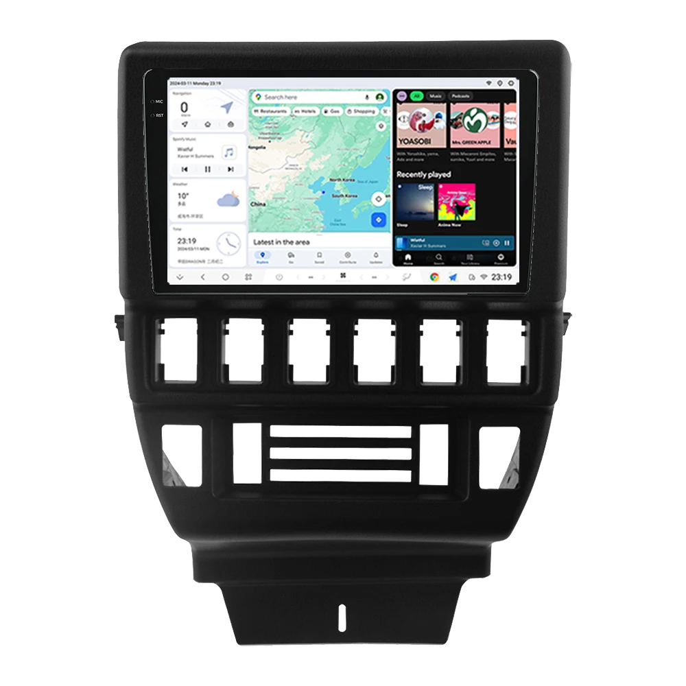 DUDUAUTO DUDU7 AKM7739 DSP GPS Navigation Audio Carpaly 2din Radio Car Android Multimedia Player for Lada Niva 1993-2018
