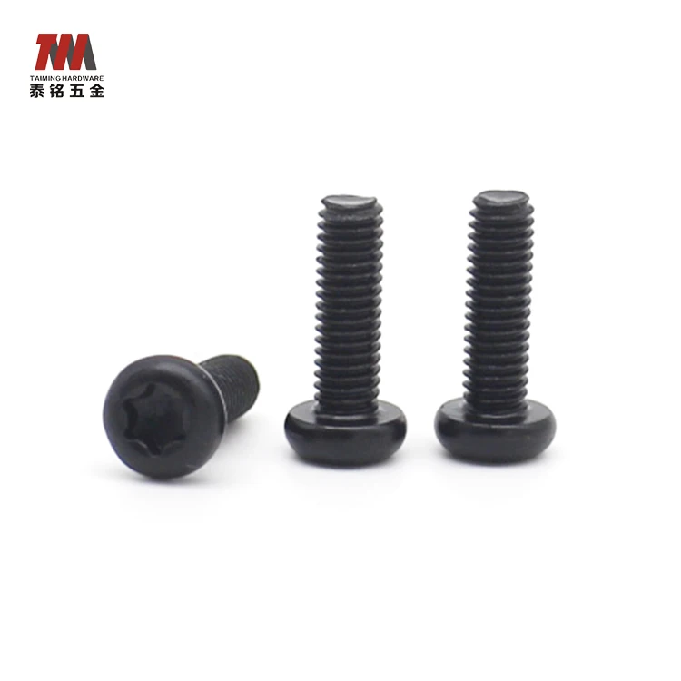 Customized 304 Stainless Steel M1.6 M2 M2.5 M3 M4 Countersunk Button Torx Pan Head Machine Socket Screws