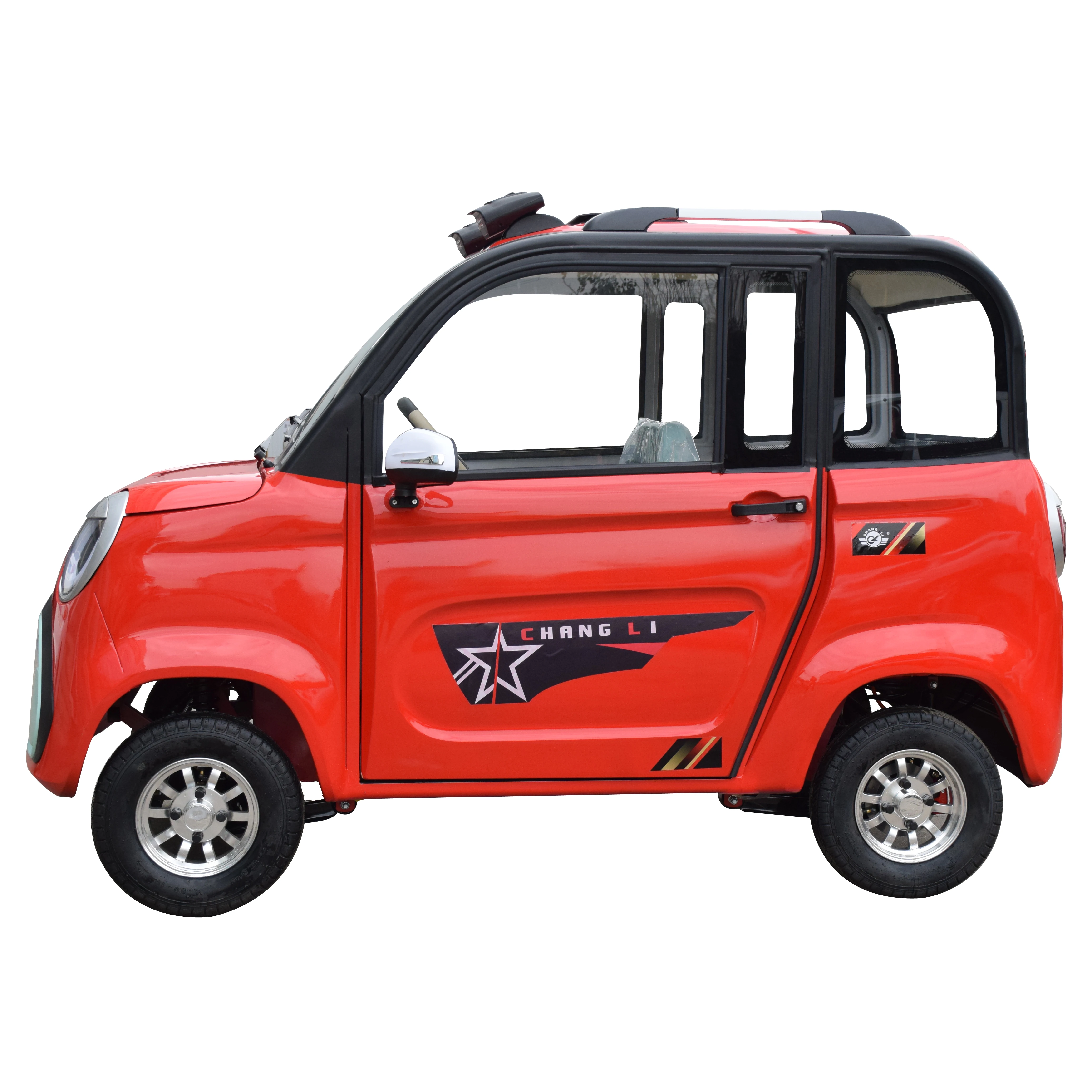 2024 Cheap Price DC Motor Low Speed Electric Car With Rear Drive