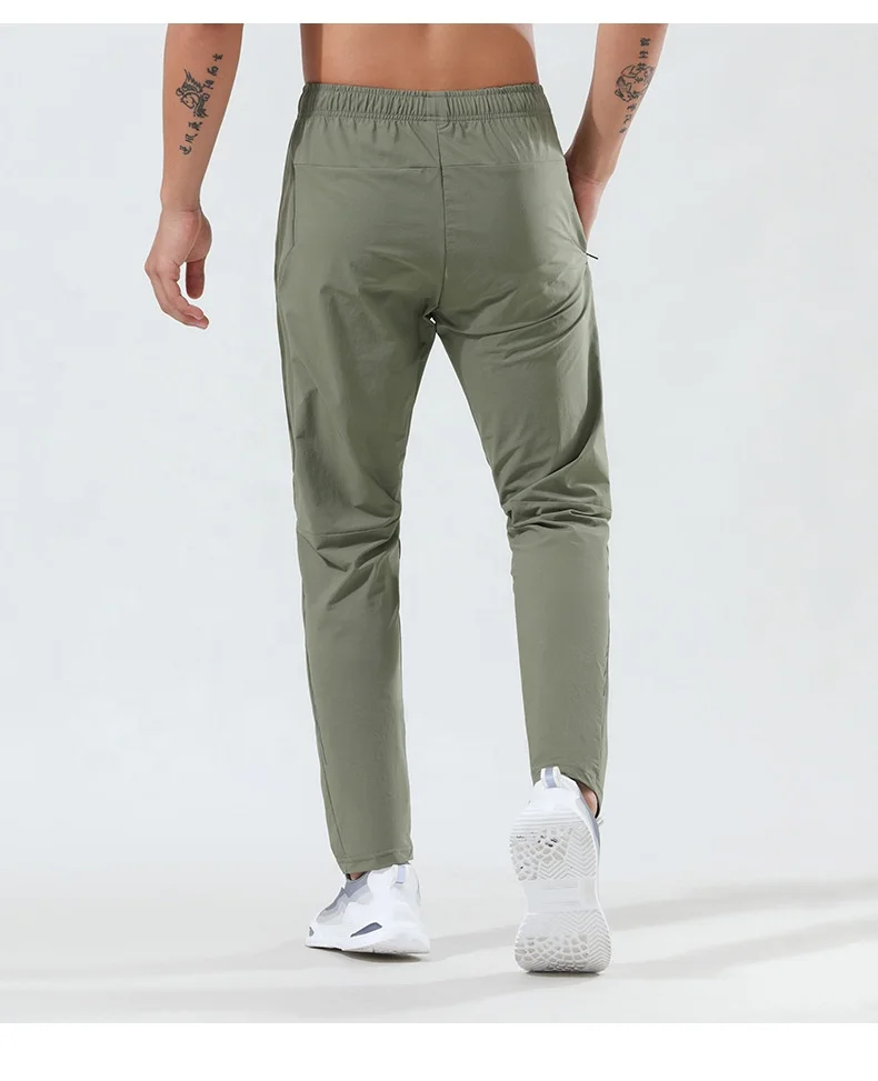 Custom Man Cargo Joggers Hiking Pants Lightweight Quick Dry with Pockets High Waist Athletic Travel