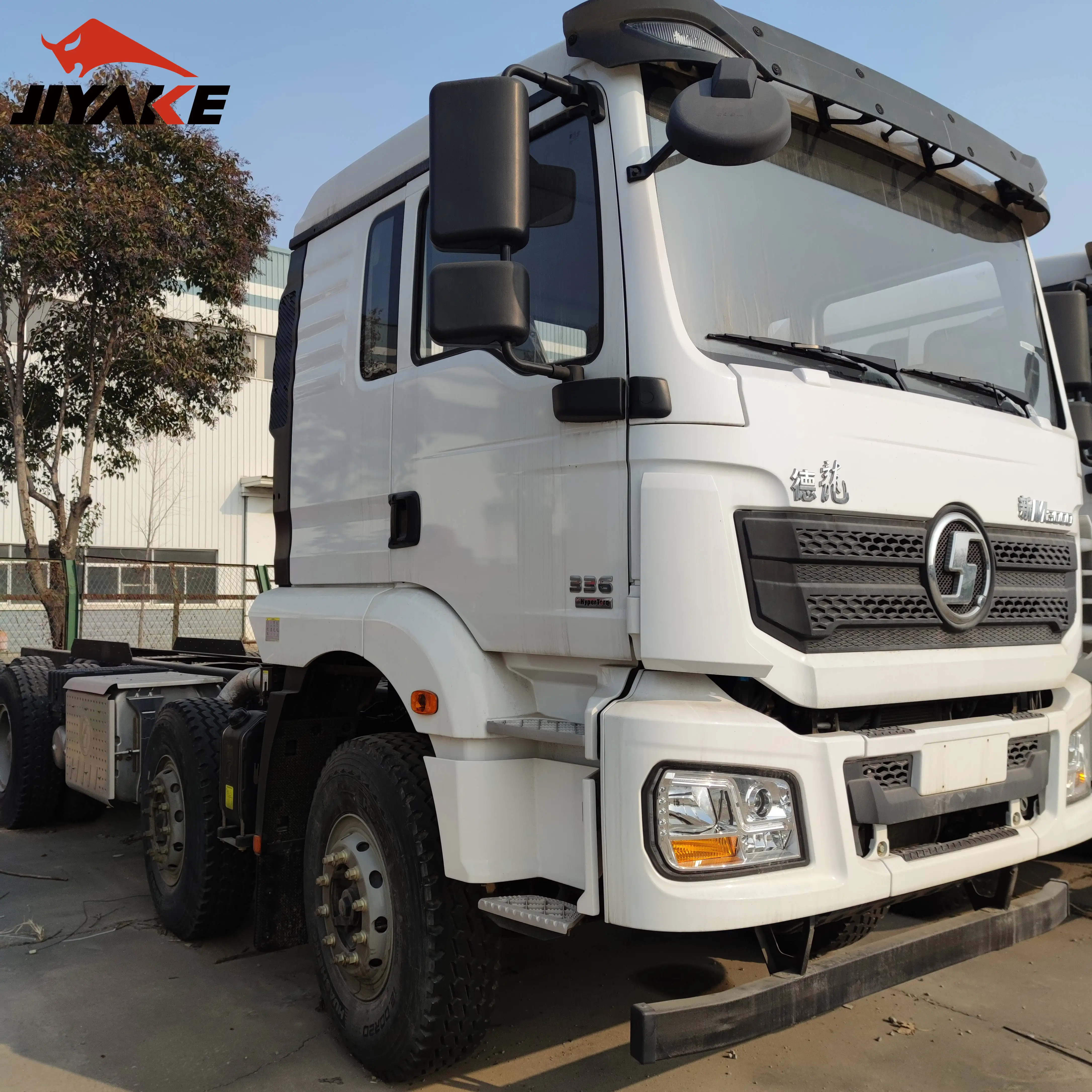 Shacman Used 371hp Tractor Truck 6x4 10 Wheeler 40 Tons Truck Head High Quality Second Hand Tractor Truck