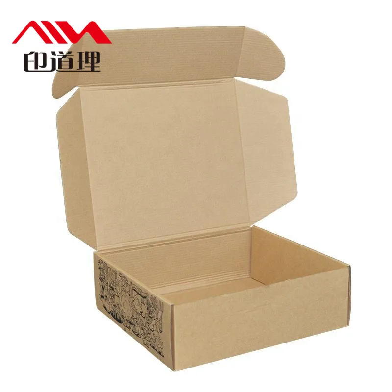 High Quality Shipping Boxes Packaging Coated Paper Sticker Folding Mailer Box