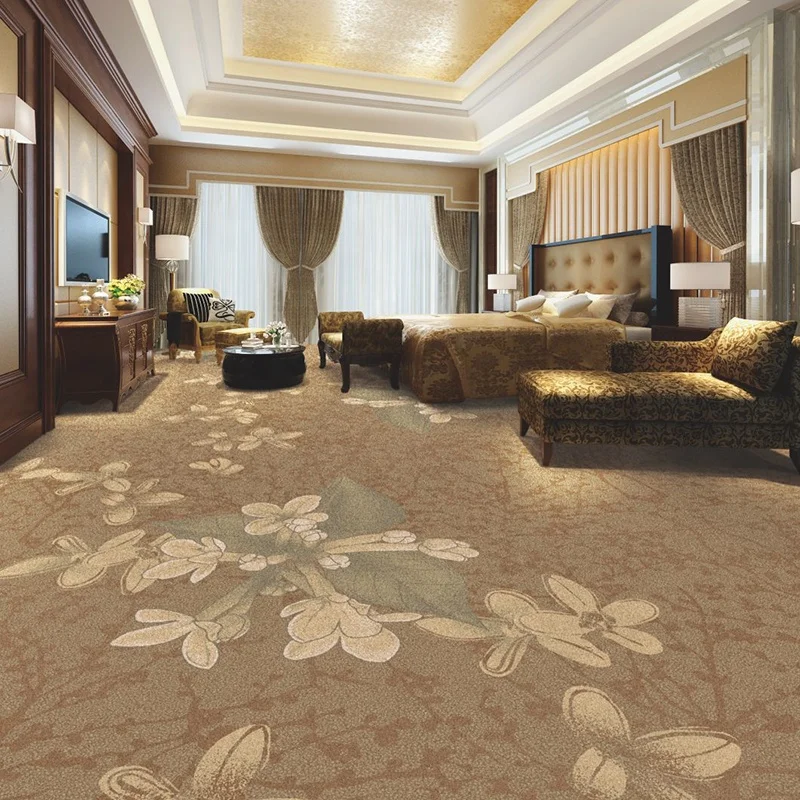 Haima carpet 3d print design hotel decoration HD nylon printed carpet
