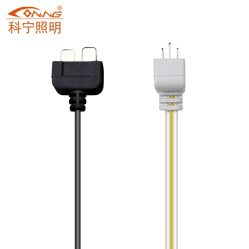 Surface Mounting Power Rail Plug Low Voltage 3Wire Power Track Socket Plug With Connectors for Display Cabinet Led Track Light