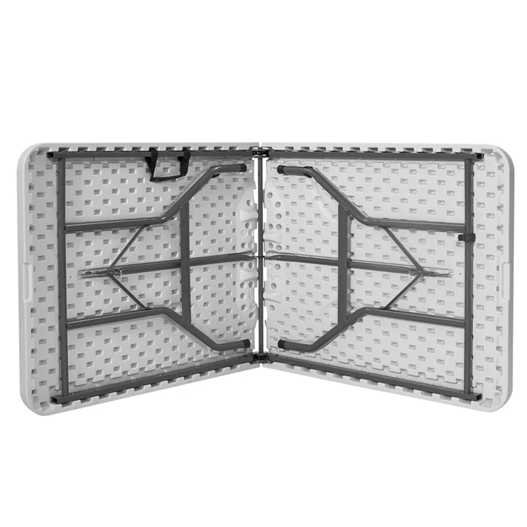 180cm Hot Selling 6 Feet HDPE Portable Plastic Easy Folding Picnic Garden Party Tables