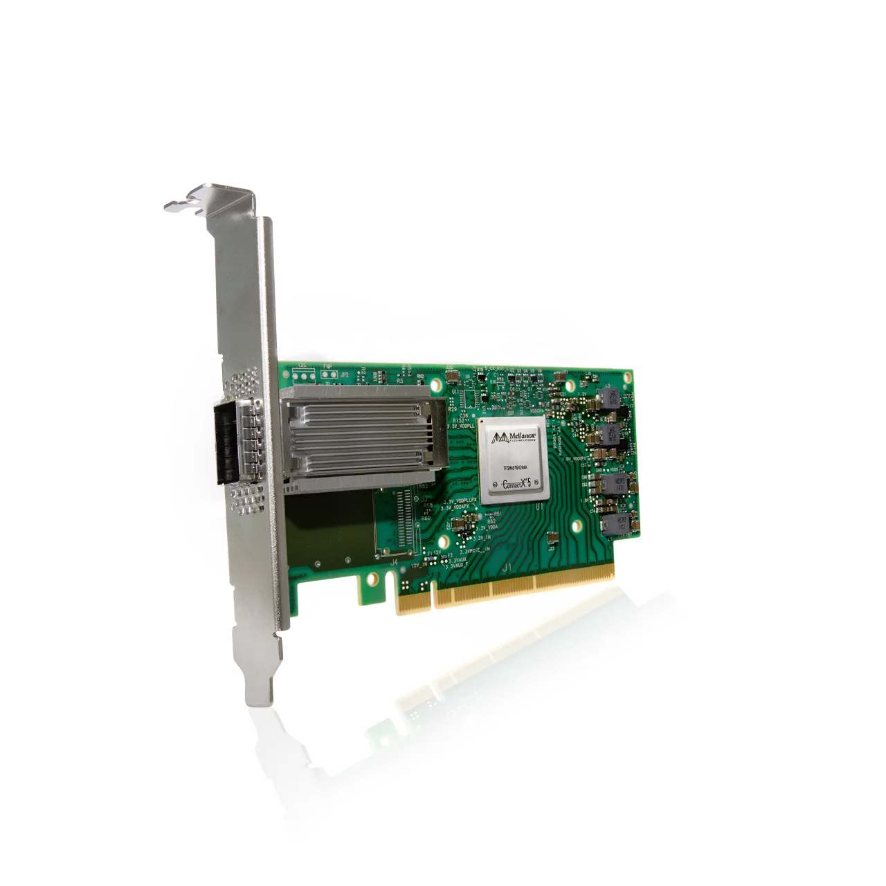 Original mellanox MCX555A-ECAT ConnectX-5 VPI Adapter Card EDR InfiniBand and 100GbE Single-Port QSFP28 PCIe 3.0 x16