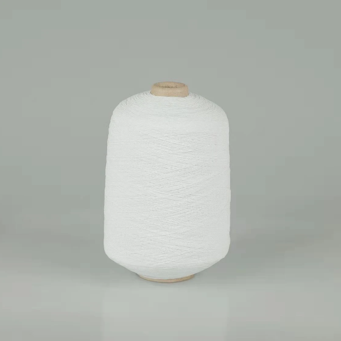 China Factory Wholesale Customized White black Colors  Latex Covered Nylon Yarn Rubber Covered Yarn Elastic Rubber Thread Yarn