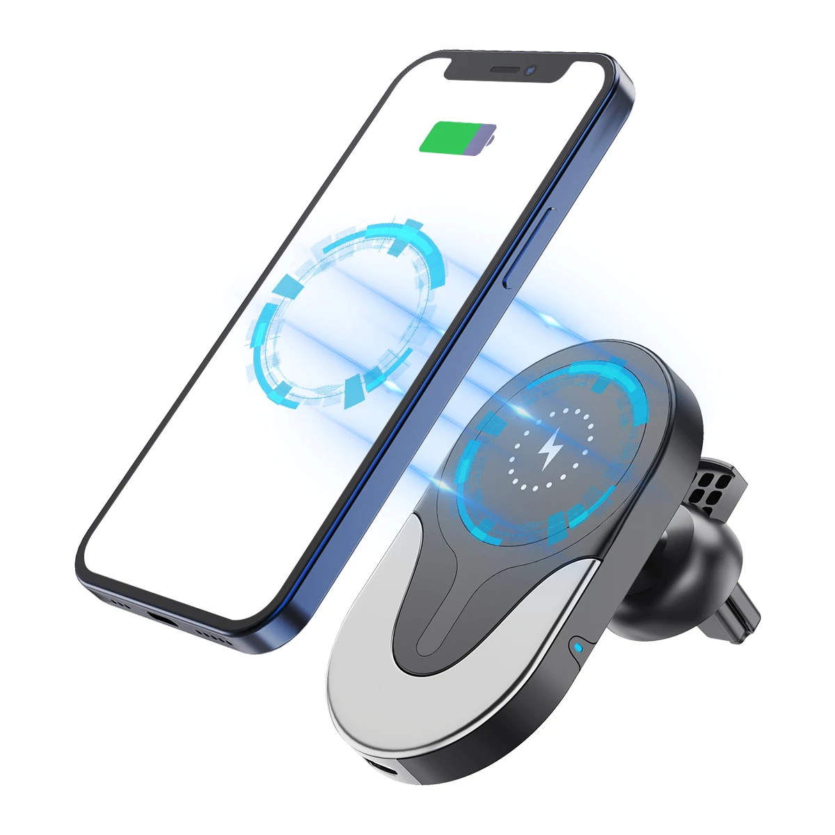 Portable Generic Wireless Charging Automatic Induction Qi Special Magnetic Cup Holder Wireless Car Charger For Vw Polo