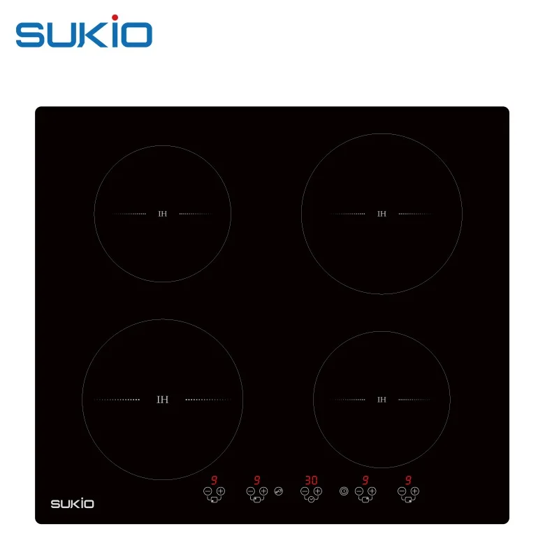 New Products Induction Stove Ceramic Glass Commercial Spare Parts 4 Burner Induction Cooker
