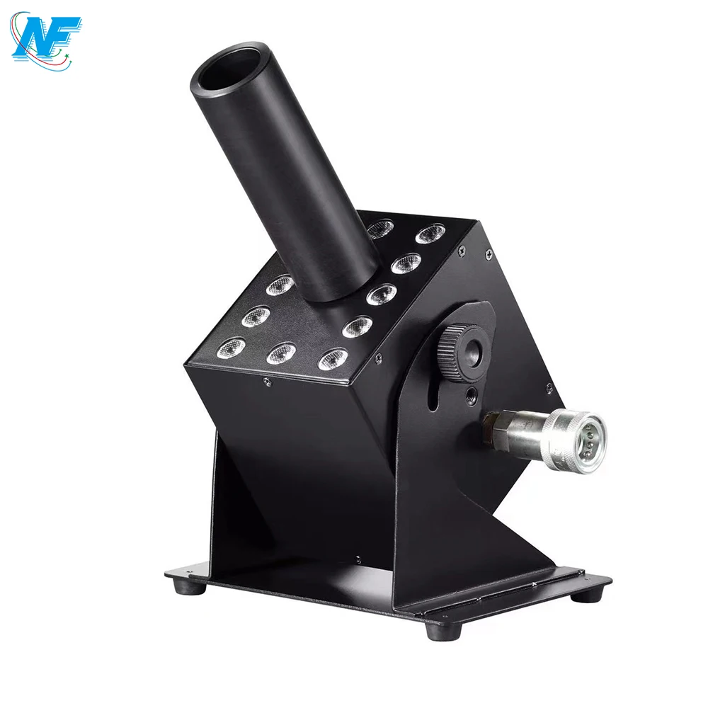 Дымовая машина Jet Co2 светодиодная CO2 Cannon Dmx Fog Master Machine с шланговым соплом для Disko Night Club