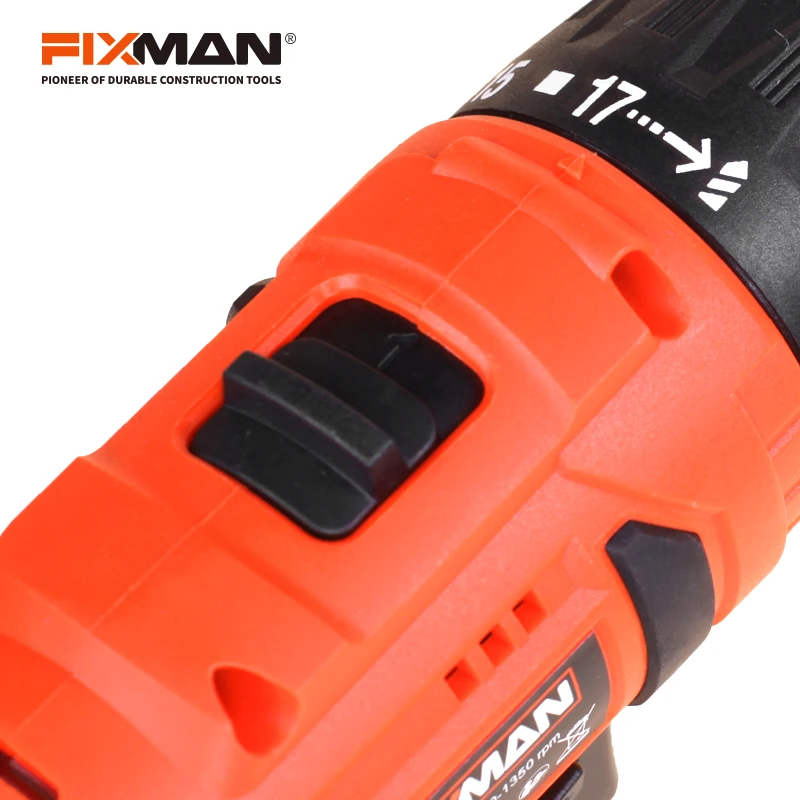 FIXMAN Industrial 12V Portable Power Battery Tools Varied Speed Screwdriver Drill Set