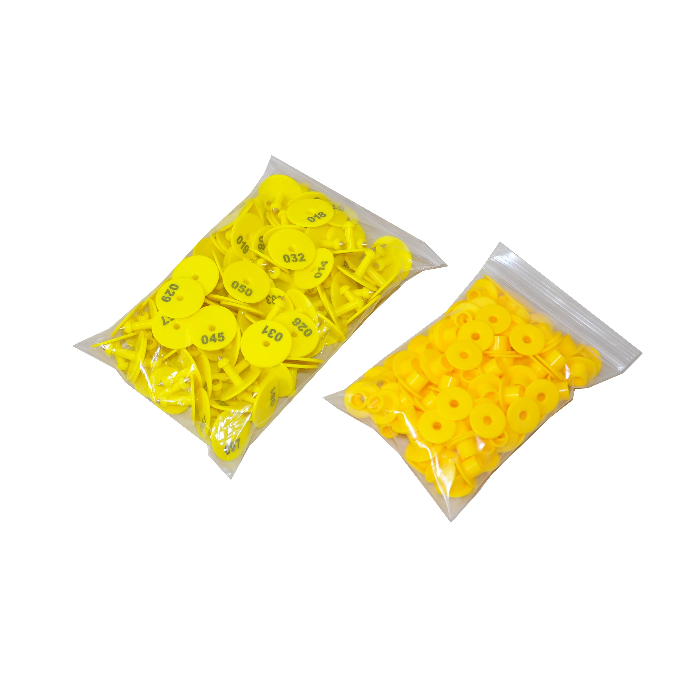 10 pack farm use cattle sheep rfid animal ear tag laser marking machine is used for animal ear tags