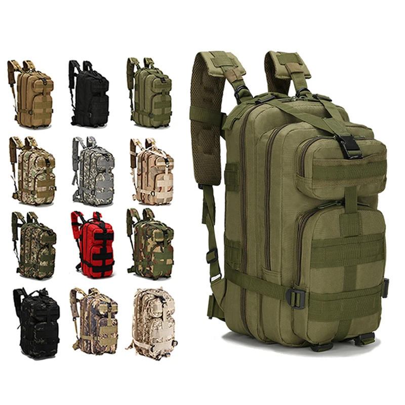 Soft Handle Red Fitness Gym Hunting Accessories Walking Sports Tactical Backpack No Shipping Fee Rucksack Tactical Bags