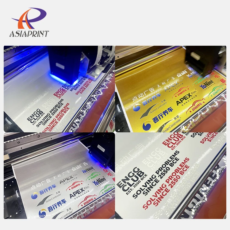 High speed 3 xp600-u1/ i3200-u1 print head uv dtf film printer all in one 30cm roll to roll uv dtf printer 2 in 1