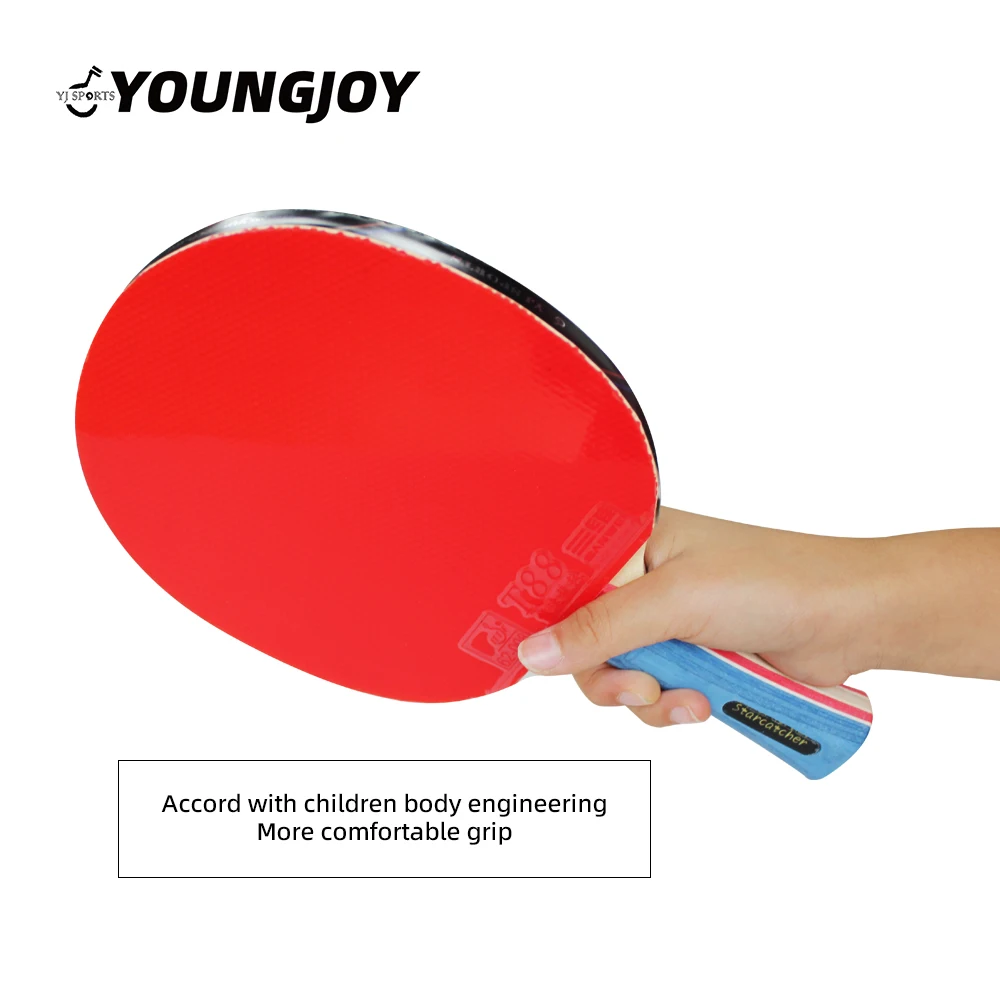 Youngjoy YJ спортивные Созвездие серии Детские обучение настольный теннис лезвие 5ply чистого дерева теннисный стол для настольного