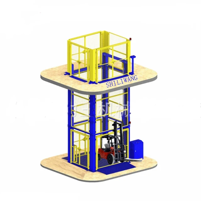 AC Powered Lift Elevator Electric Hydraulic Platform