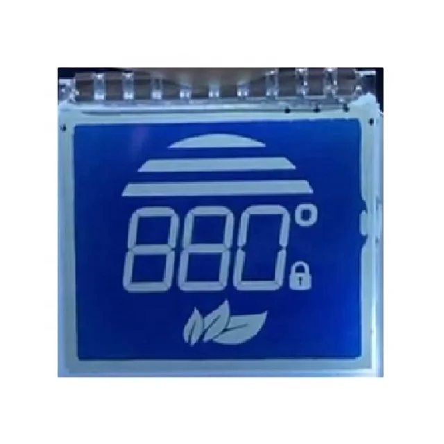 Monochrome Negative LCD Display Custom Negative Lcd Display Moldule Segment Lcd Screen