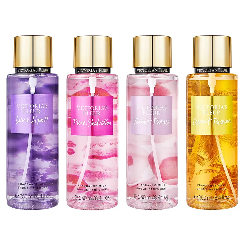 Wholesale Long Lasting Fragrance Perfume Spray Splash Body Mist For Ladies