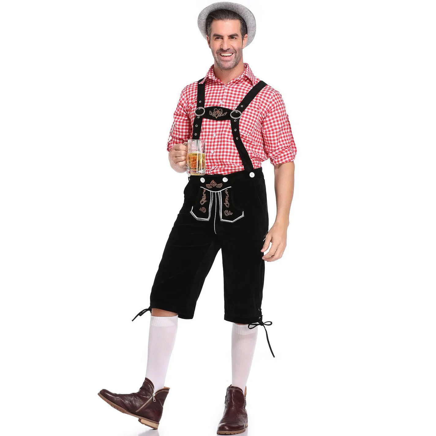 Creations Men German Bavarian Oktoberfest Costume