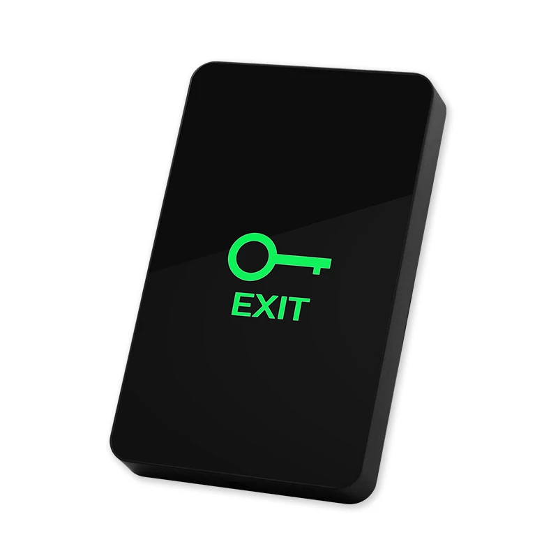 Camel Door Release Black Touch Button with led Indication for Access Control