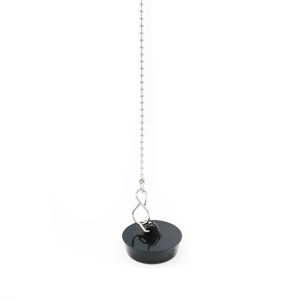  Bestlife Ball Type Basin Chain with S Hook 300mm (12 inch) - Chrome