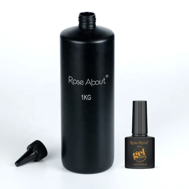 Rose About High Shine Glitter Raw Material Gel Polish 1kg 5kg 10kg 20kg Soak Off UV Gel Nail Polish For Nail Art