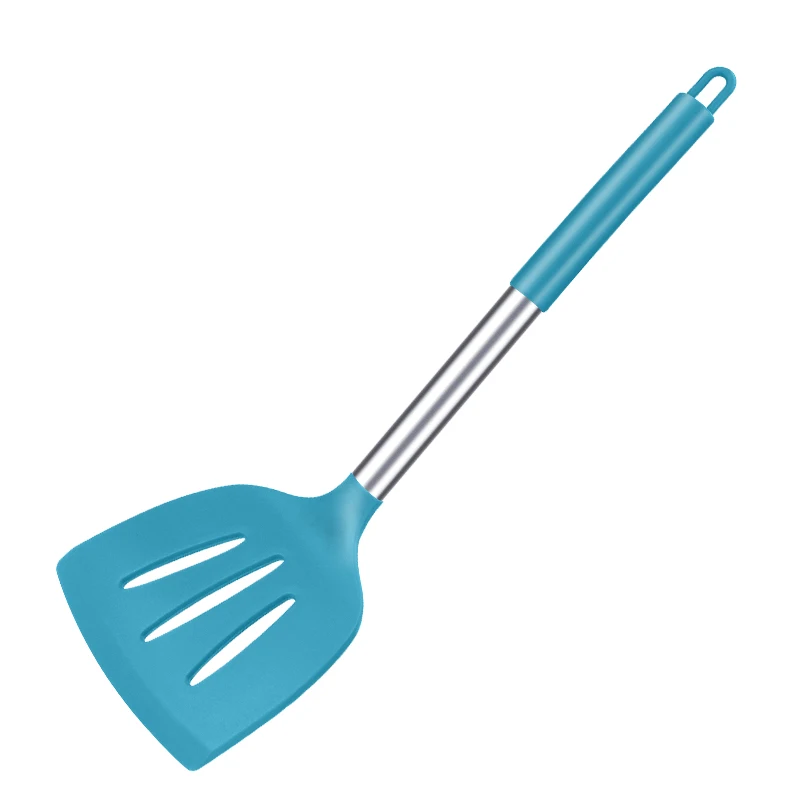 35*11 8 см кухонная утварь с прорезями силиконовая для жарки рыбы Тернер приготовления шпателей шлицевая