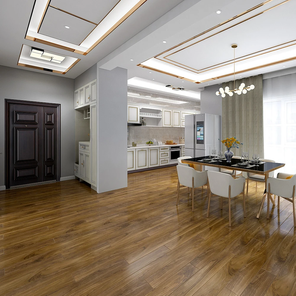 SPC Hybrid Waterproof Eco Friendly Rigid Core Unilin Click Lock PVC Vinyl Flooring 4mm 5mm 6mm 7mm 8mm 10mm 12mm SPC Flooring