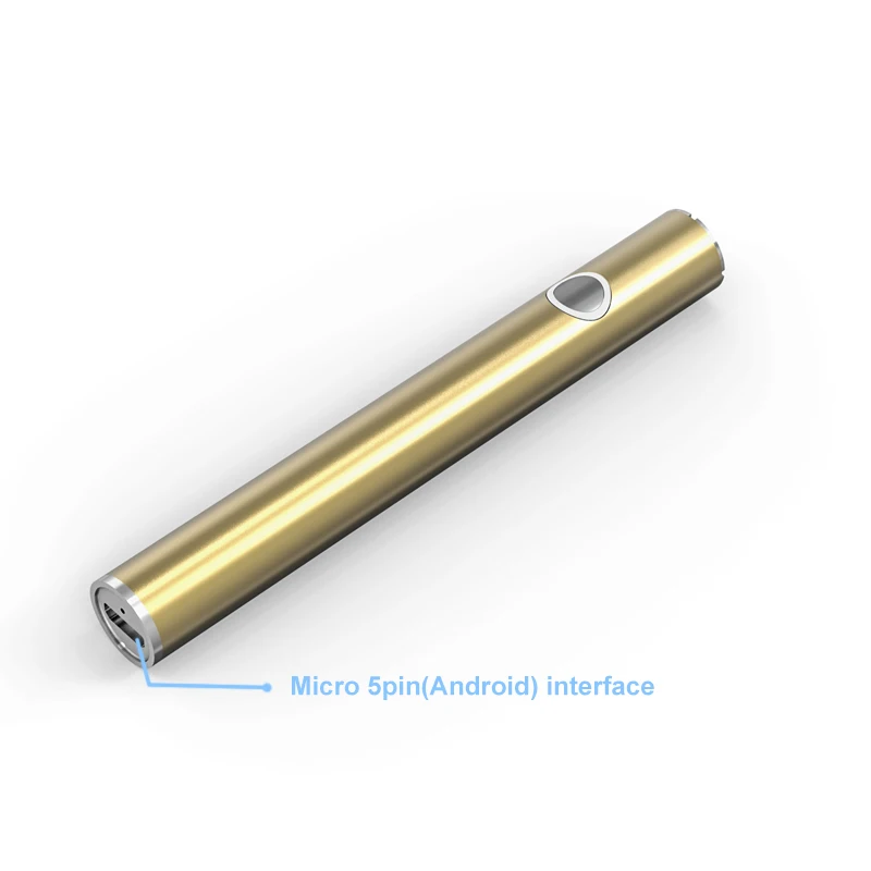 
Rechargeable Thick Oil Smoking Pen 510 E Cigarette Cbd Oil Vape Pen 
