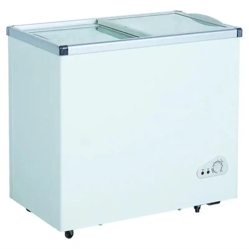 Low Price Hot New Product Single Door Container Deep Cooler Electric Home Vertical Freezer For Sale