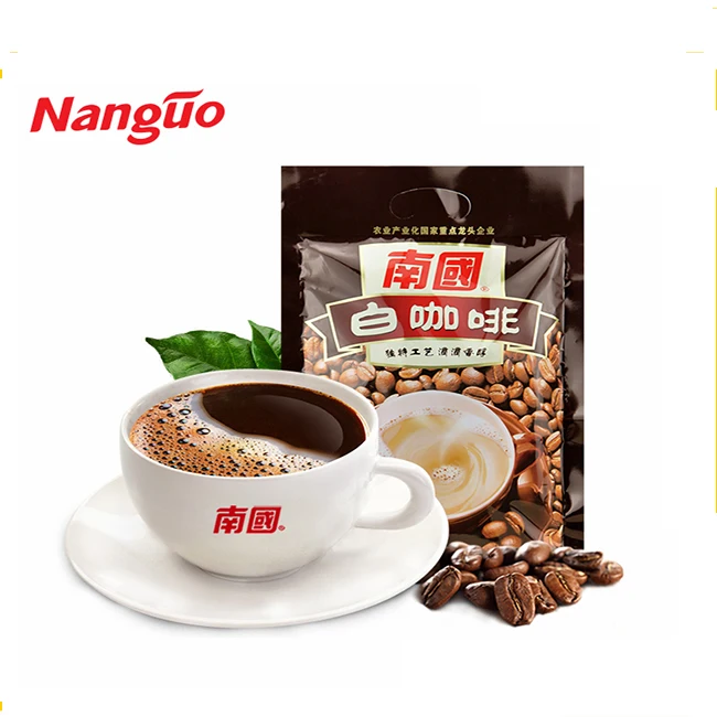 Оптовая продажа поставщик порошка белого кофе мгновенного действия