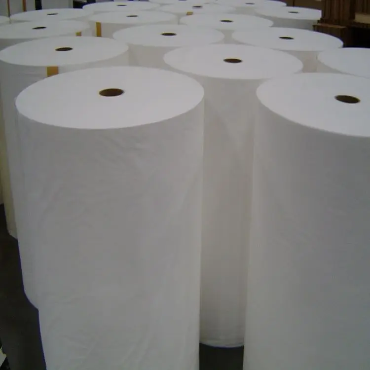 china nonwoven fabric polypropylene non woven pp non-woven fabric roll 50gsm for bitum