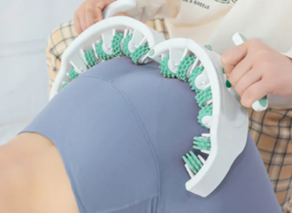 Roller Massager 3D Foam Shaft 360 degree Muscle Roller for Forearm Elbow Leg Neck Trigger Point Massager Tool for Relieve Muscle