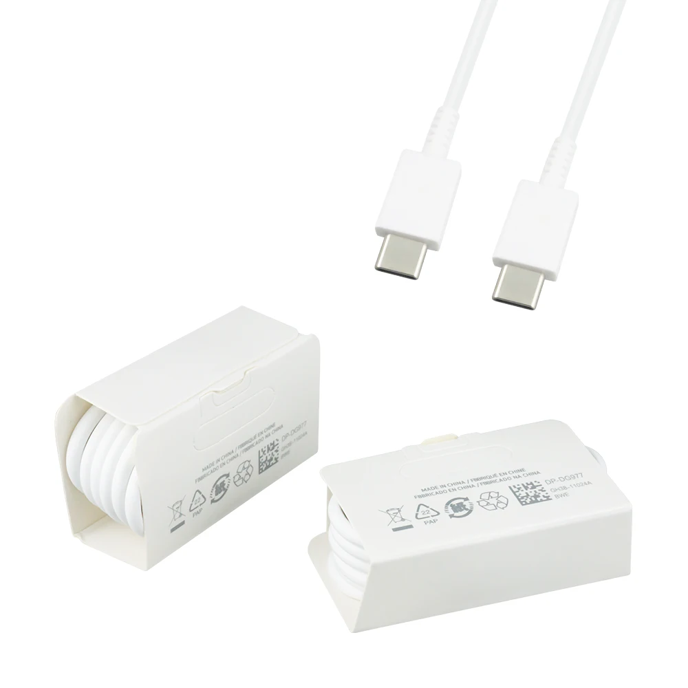 Original High Quality Fast Charging 3A PD Type USB C to Type C USB Cable for Samsung Phone Charger Cable