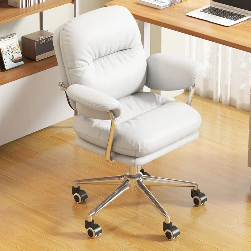 Office Chair Swivel Lifting Leather PU Luxury Modern Home Executive Desk Ergonomic Furniture Study Gaming Computer Office Chairs