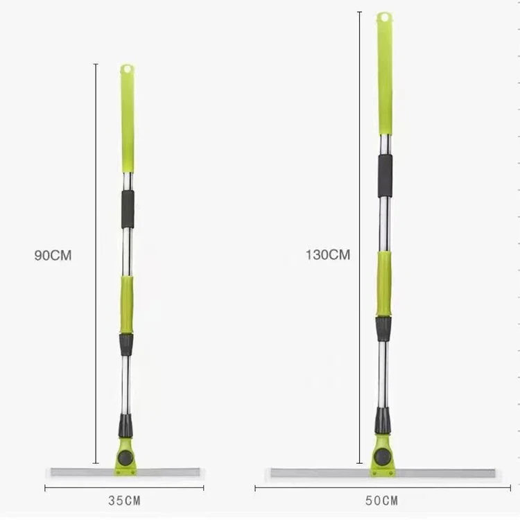 2024 Hot Sales Bathroom Professional Silicone Floor Squeegee With Stainless Steel Handle