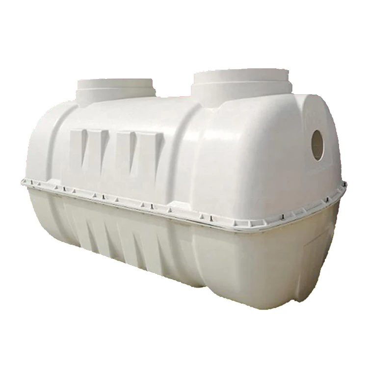 Household Sewage Water Treatment Plant Prefabricated Three-compartment Frp Septic Tank