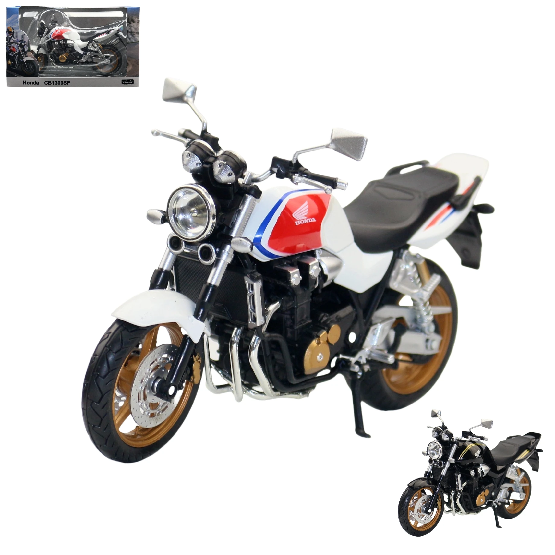 1/12 Honda CB1300SF игрушка мотоцикл AUTOMAXX модель 1:12 Классическая винтажная миниатюрная коллекция подарок для мальчиков