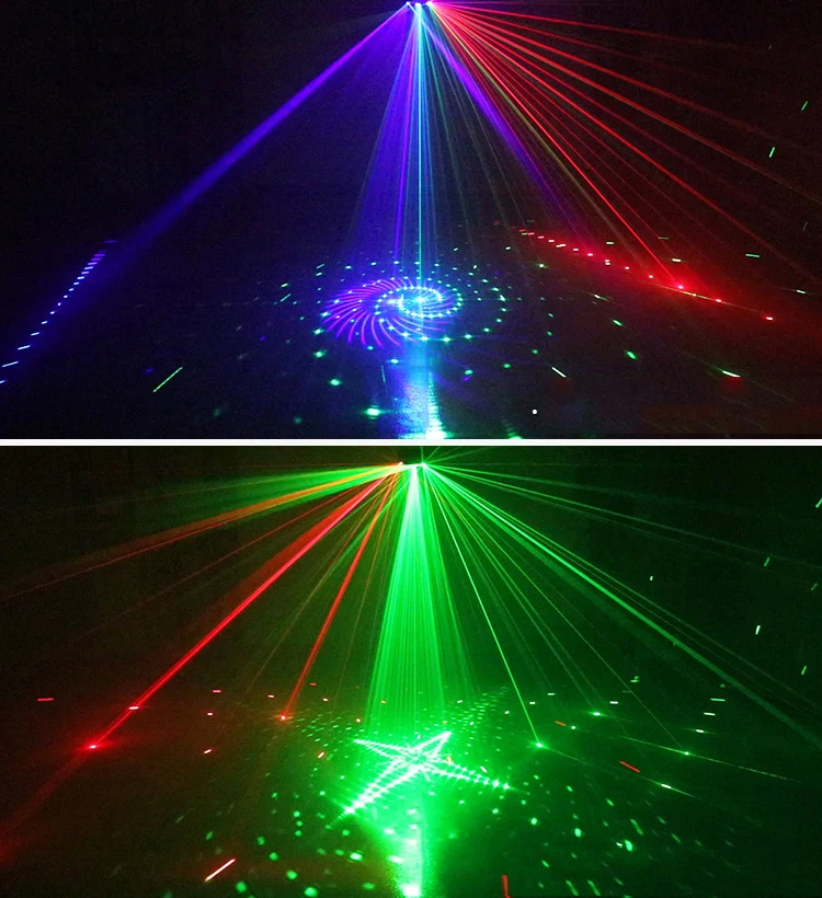 sky 3ds 2022 New Style 9 Eyes 15 Eyes Laser Strobe Light Stage Light LED Decorative Party Light Projector DJ