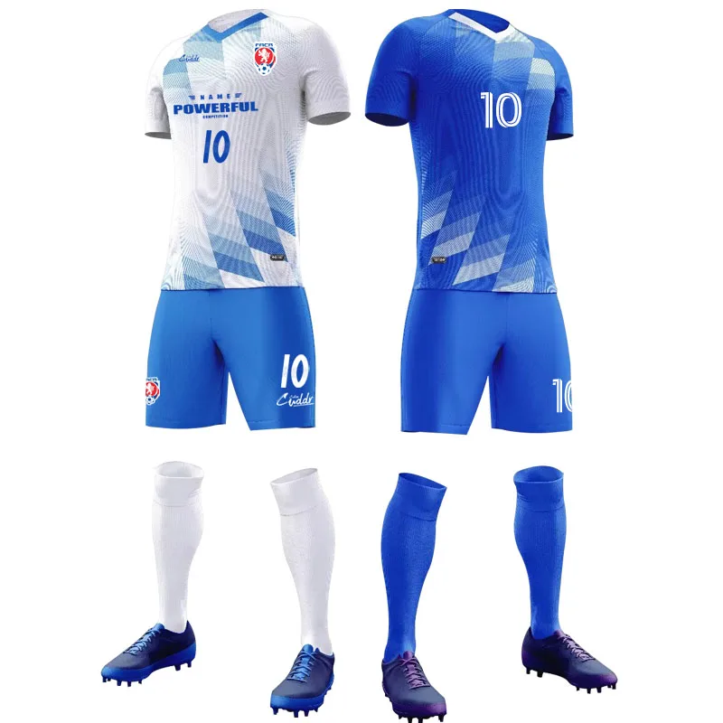 Unisex Breathable Football Suit Custom Match Training Team Uniform Wholesale for Adults