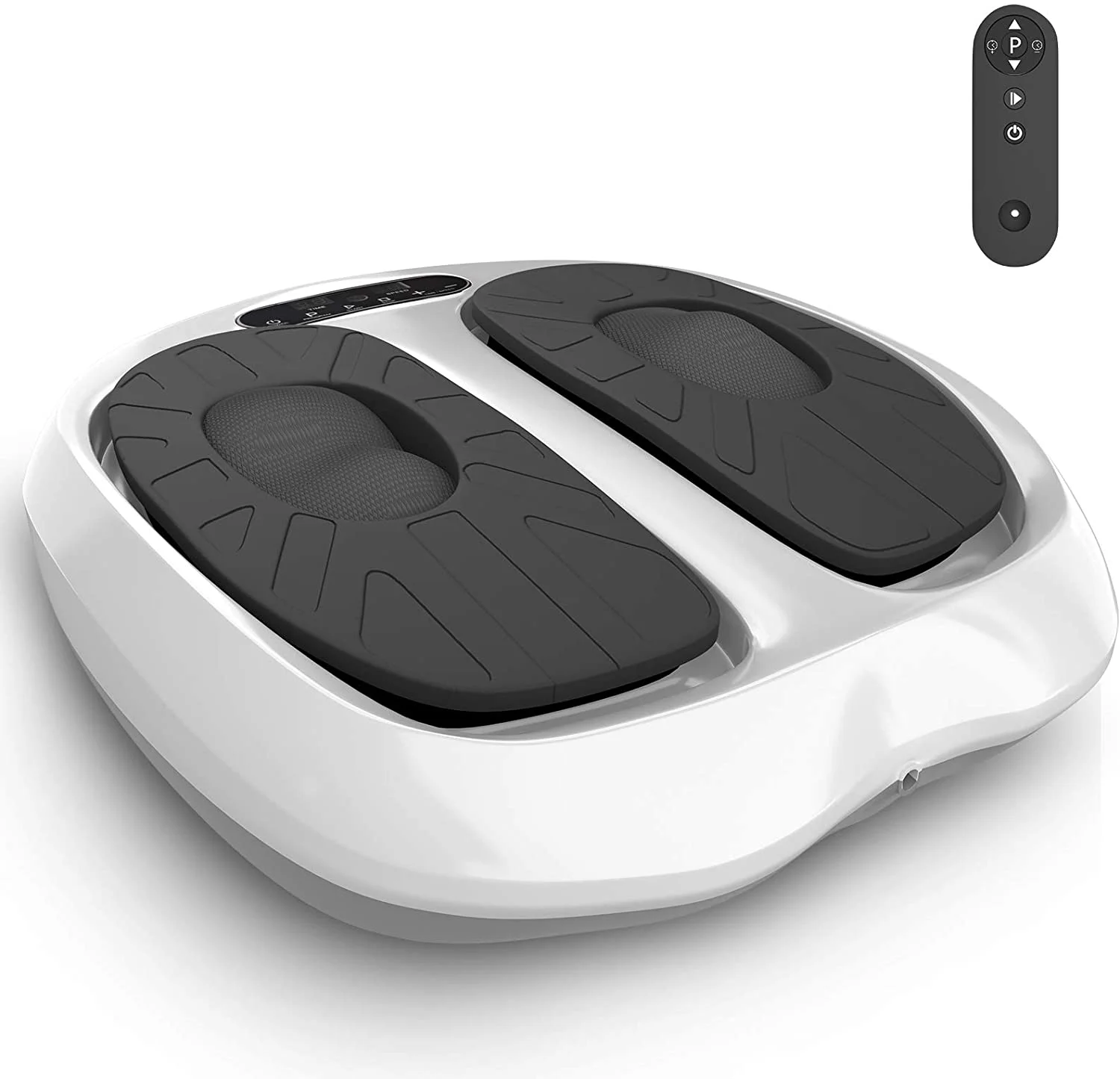 Vibration Foot Massager Multi Relaxations and Pain Relief Rotating Acupressure Electric Foot Circulation Device with Remote