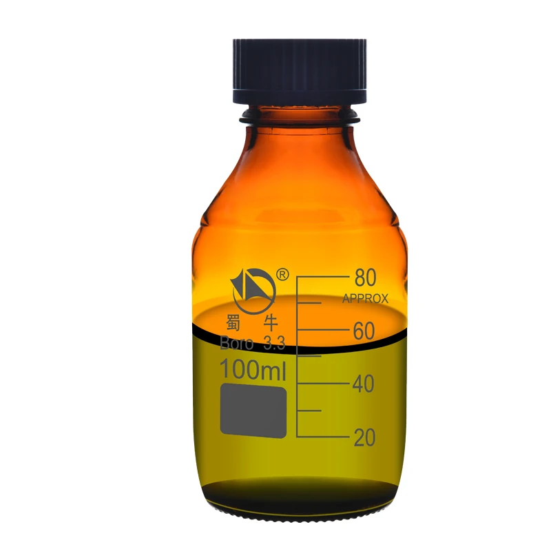 High quality transparent laboratory volumetric flask