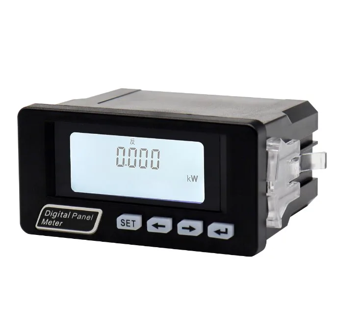 single-phase RS485 96 * 48 multifunctional electricity meter A V HZ KW KWH power meter multifunctional instrument