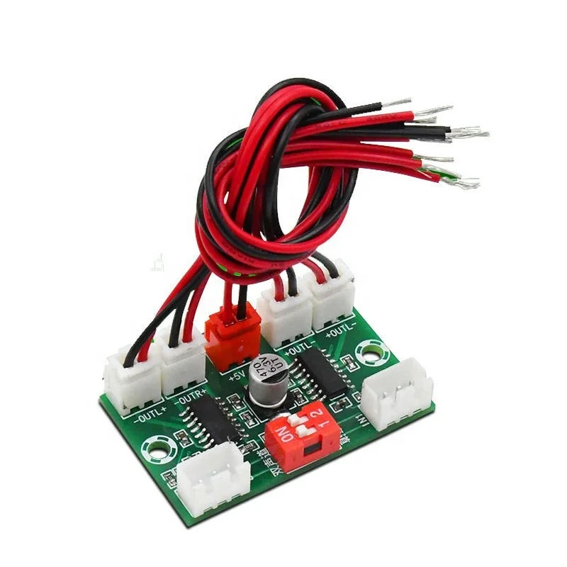  4*3 Вт PAM8403 4 канала мини цифровой аудио усилитель DIY модуль USB 5В маленькие стерео платы