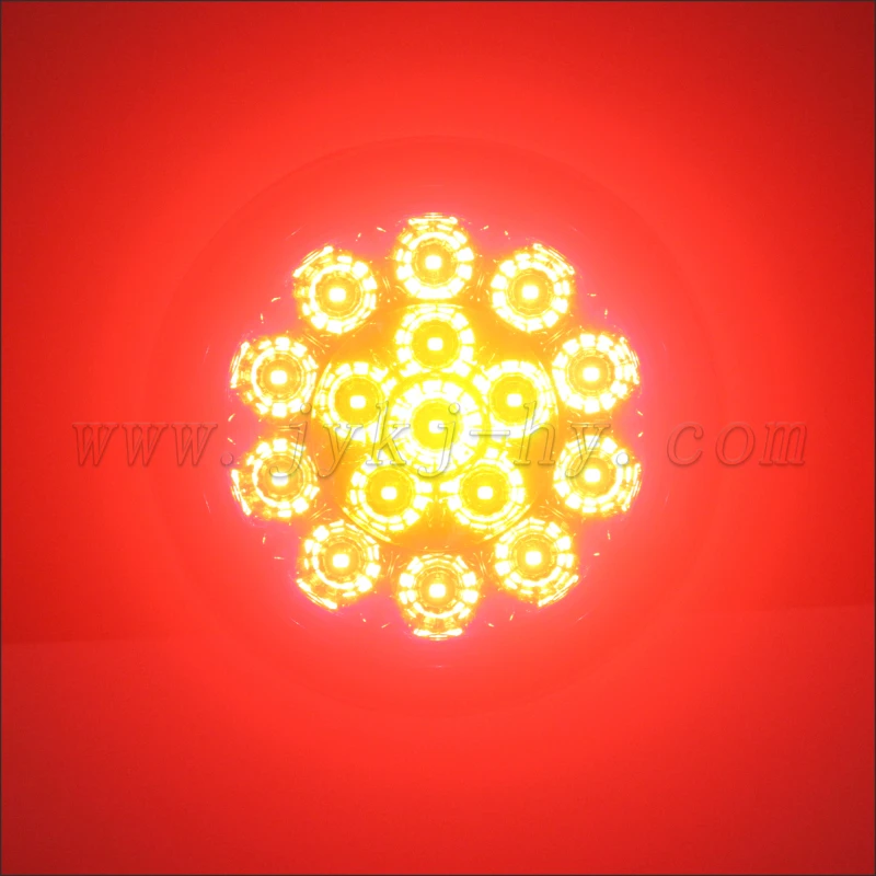 12V 24V красный круглый элемент для поверхностного монтажа задние фонари LED лодка прицеп свет габаритный задний фонарь грузового прицепа